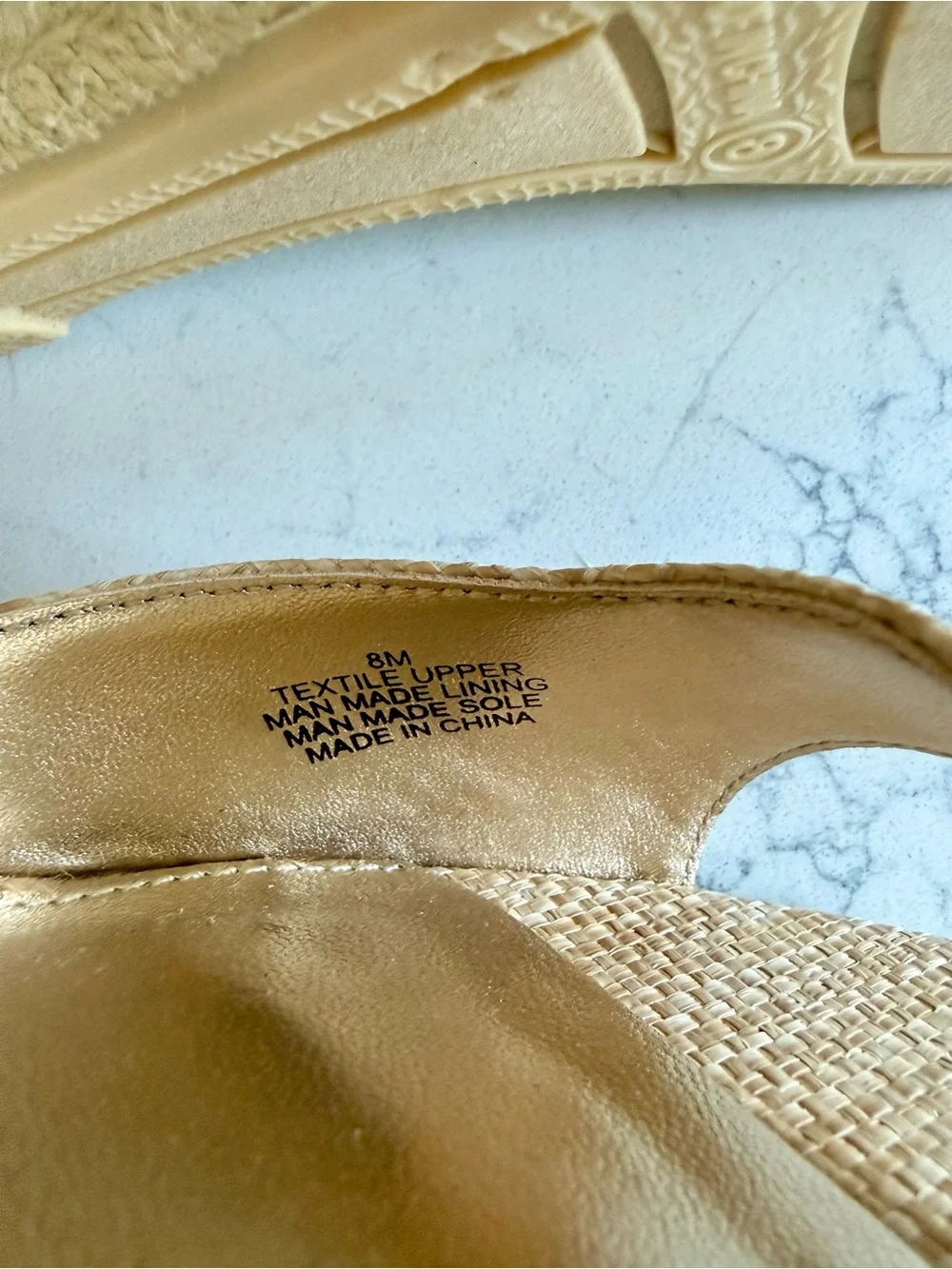 Lilly Pulitzer Alyssa Gold Metallic Lace-Up Espadrille Wedges✨🌴